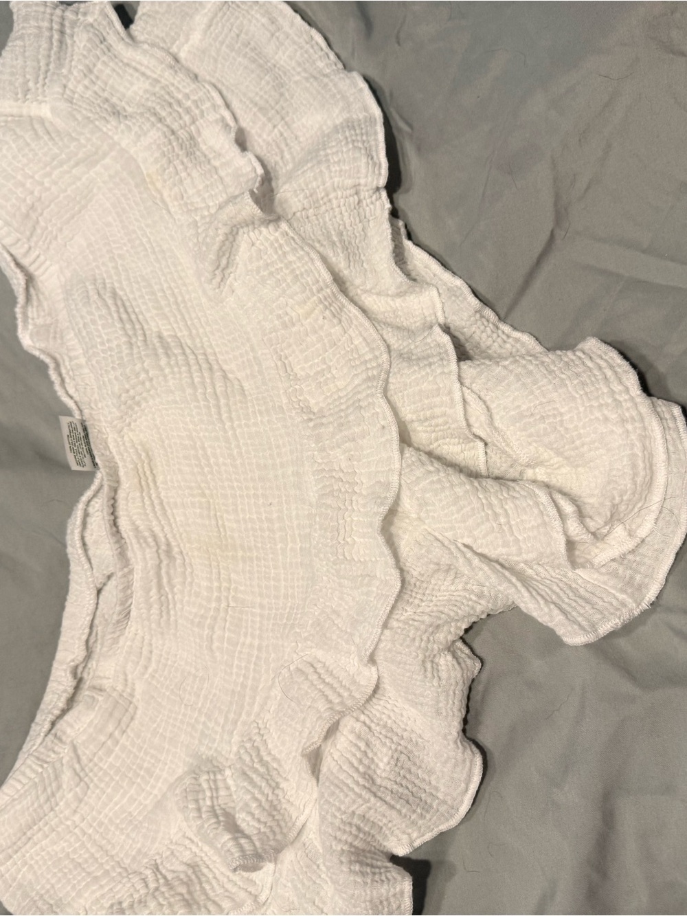 wild fable White Ruffle Skirt for Kids